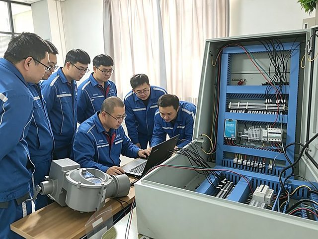 工业自动化培训现场实拍：设备实操与讲师带教
